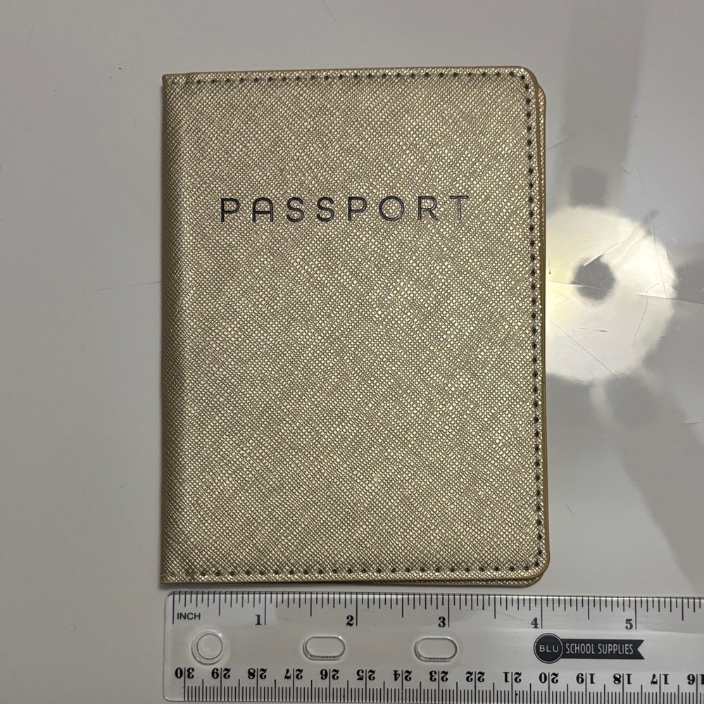 Gold Passport Holder - Picture 7 of 7